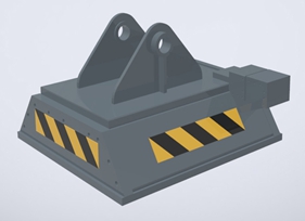 挖掘機(jī)配永磁吸盤