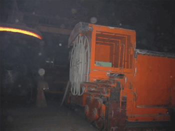 450T鋼水罐車電纜卷銅